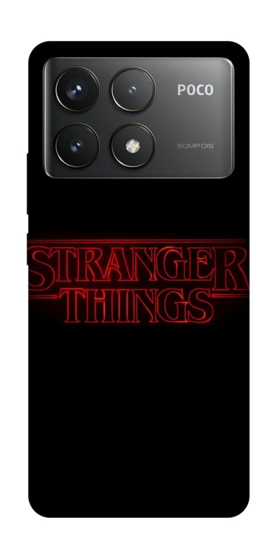 Чохол на Xiaomi Poco F6 Pro Stranger Things ver.5 фото 1 з 1