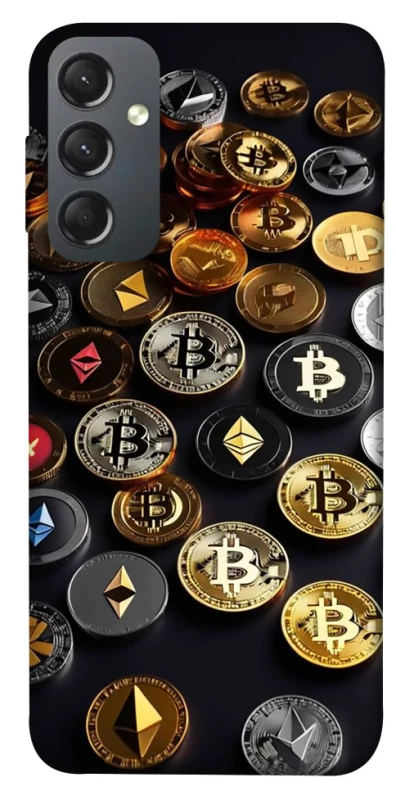 Чехол на Samsung Galaxy A24 4G Many coins фото 1 из 1