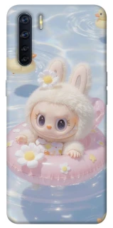 Чехол на Oppo A91 Labubu swimming фото 1 из 1