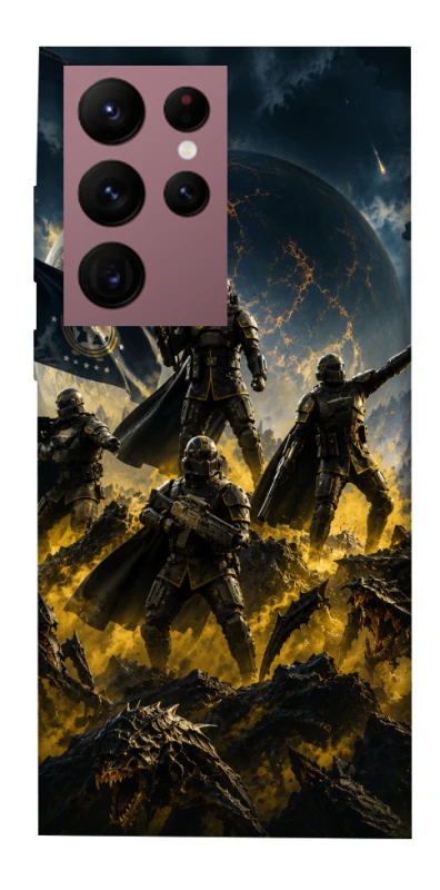 Чохол на Samsung Galaxy S22 Ultra HELLDIVERS фото 1 з 1