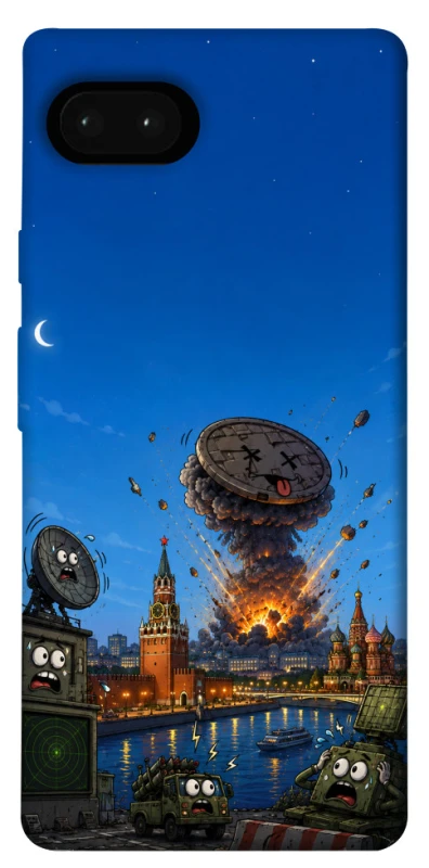 Чехол на Google Pixel 7a Moscow never sleeps ver.8 фото 1 из 1