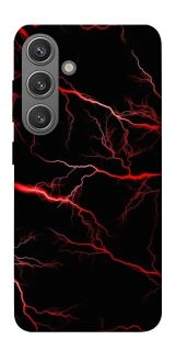 Чехол на Samsung Galaxy S24+ Красная молния фото 1 из 1