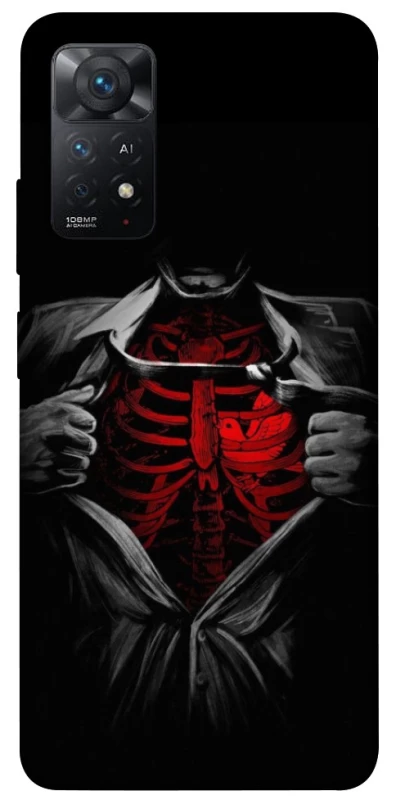 Чехол на Xiaomi Redmi Note 12 Pro 4G Skeleton Heart фото 1 из 1