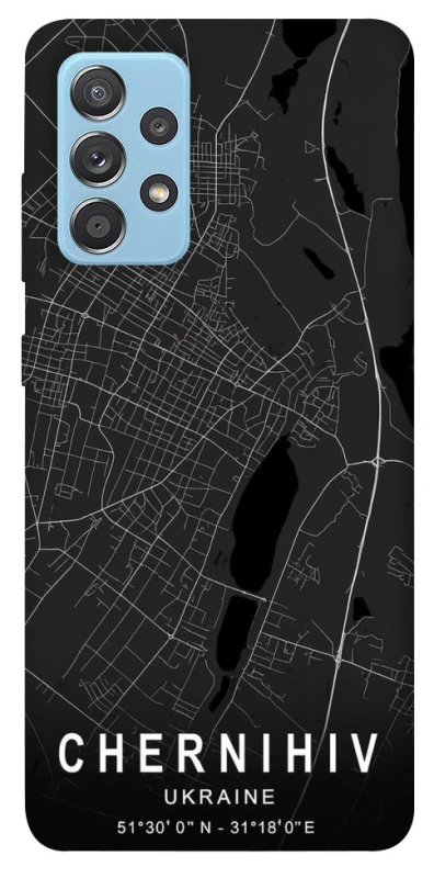 Чохол на Samsung Galaxy A52 4G / A52 5G Chernihiv map фото 1 з 1