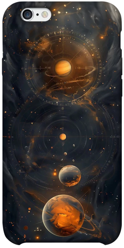 Чехол на Apple iPhone 6/6s plus (5.5") Солнечная система фото 1 из 1