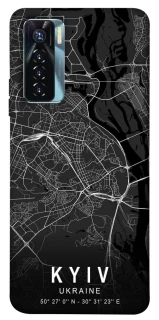 Чохол на TECNO Camon 17 Pro Kyiv map фото 1 з 1
