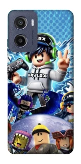 Чехол на Motorola Moto G05 Roblox collage ver.3 фото 1 из 1