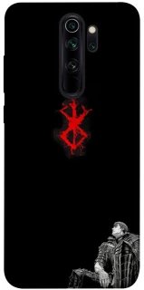 Чохол на Xiaomi Redmi Note 8 Pro berserk black фото 1 з 1