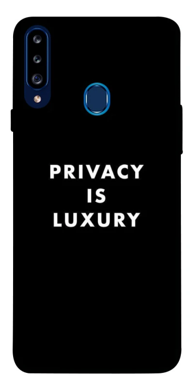Чохол на Samsung Galaxy A20s Privacy is luxury фото 1 з 1