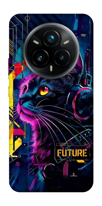 Чохол на Realme 14 Pro+ Cyber Cat v2 фото 1 з 1