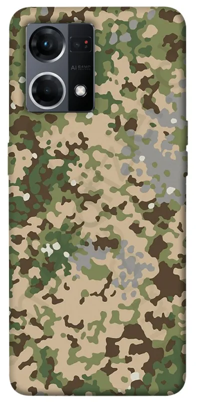 Чохол на Oppo Reno 7 4G camouflage v5 фото 1 з 1