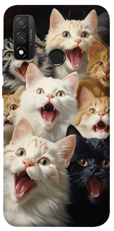 Чехол на Huawei P Smart (2020) Коты фото 1 из 1
