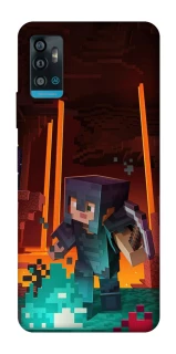 Чохол на ZTE Blade A71 Minecraft game adventure фото 1 з 1