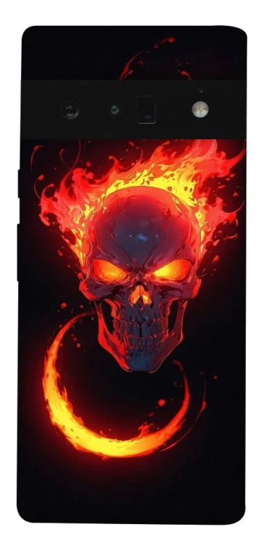 Чехол на Google Pixel 6 Pro Blood Skull фото 1 из 1