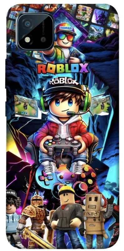 Чехол на Realme C20 Roblox collage ver.4 фото 1 из 1
