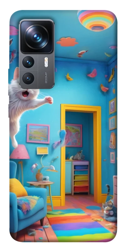 Чохол на Xiaomi 12T / 12T Pro crazy cat фото 1 з 1