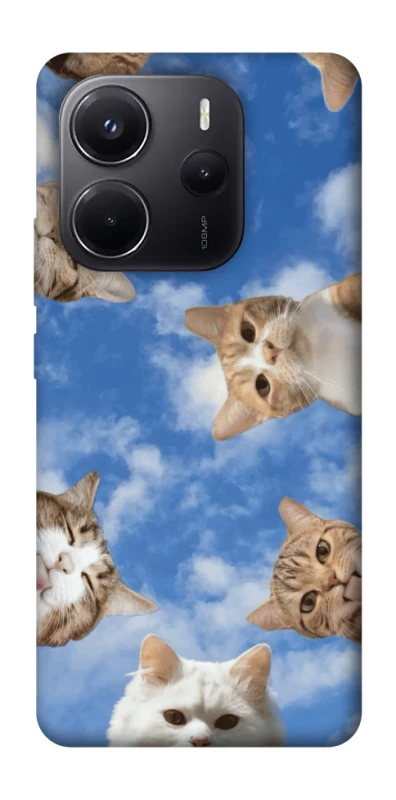 Чохол на Xiaomi Redmi Note 14 5G Сats фото 1 з 1