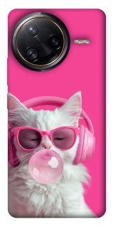 Чохол на Xiaomi Poco F7 Pro Pink kitty фото 1 Чохол на Xiaomi Poco F7 Pro Pink kitty фото 1 з 1