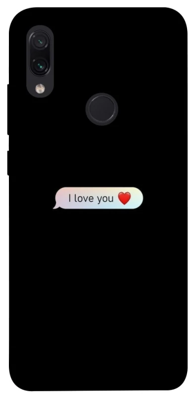 Чохол на Xiaomi Redmi Note 7 / Note 7 Pro / Note 7s Love aesthetic ver.10 фото 1 з 1