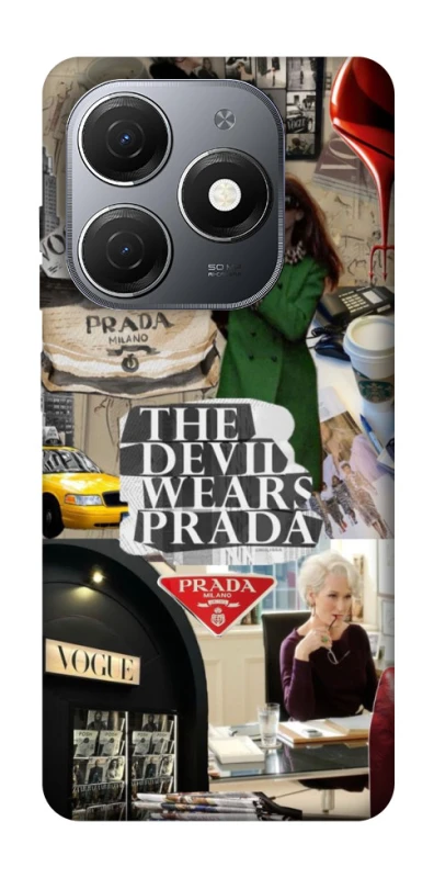 Чехол на TECNO Spark 20 Fashion collage ver.14 фото 1 из 1