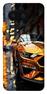 Чохол на Google Pixel 8 Golden sports car фото 1 з 1