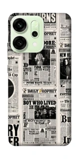 Чехол на Oppo Reno 14 Harry Potter newspaper фото 1 из 1