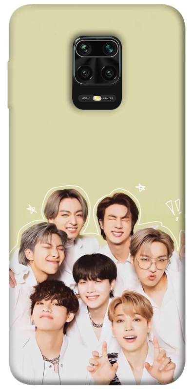 Чехол на Xiaomi Redmi Note 9s / Note 9 Pro / Note 9 Pro Max BTS v2 фото 1 из 1