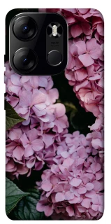 Чехол на Tecno Spark Go 2023 Розовые гартензии фото 1 из 1