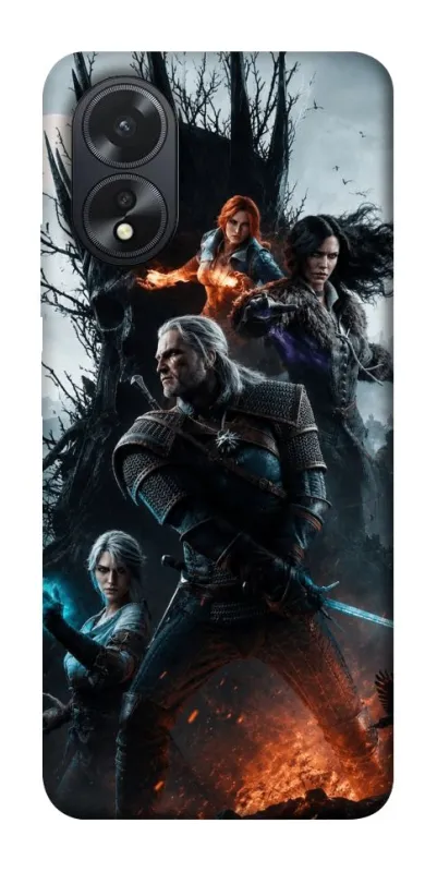 Чохол на Oppo A38 Witcher v2 фото 1 з 1