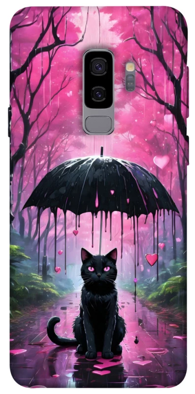 Чохол на Samsung Galaxy S9+ Black cat фото 1 з 1