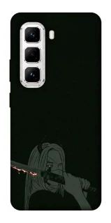 Чехол на Infinix Hot 50 Pro Человек-Бензопила фото 1 из 1