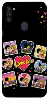 Чохол на Samsung Galaxy M11 Love is ver.2 фото 1 з 1