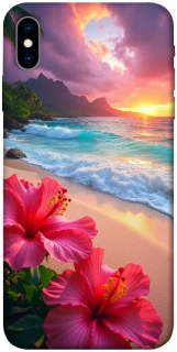 Чохол на Apple iPhone X (5.8") Flowers v21 фото 1 з 1