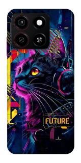 Чохол на ZTE Blade A35 4G Cyber Cat v2 фото 1 з 1