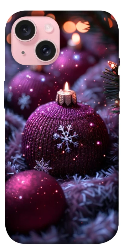 Чохол на Apple iPhone 15 (6.1") Новорічний v45 фото 1 з 1