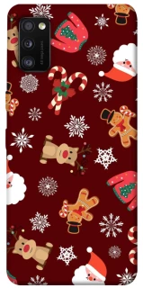 Чехол на Samsung Galaxy A41 Новогодний v6 фото 1 из 1