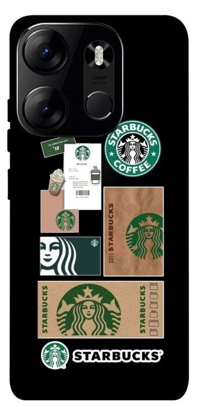 Чехол на Tecno Spark Go 2023 Starbucks coffee фото 1 из 1