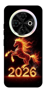 Чохол на TECNO Spark 30C Red Fire Horse ver.1 фото 1 з 1