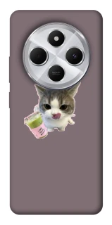 Чохол на Xiaomi Redmi 14C / Poco C75 cat matcha фото 1 з 1