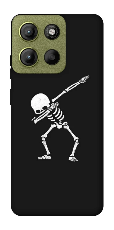 Чохол на Motorola Moto G15 4G Halloween skeleton фото 1 з 1