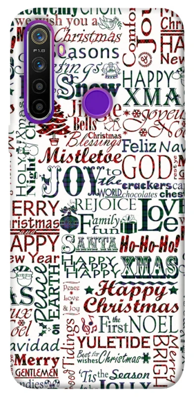Чехол на Realme 5 Christmas mood ver.3 фото 1 из 1