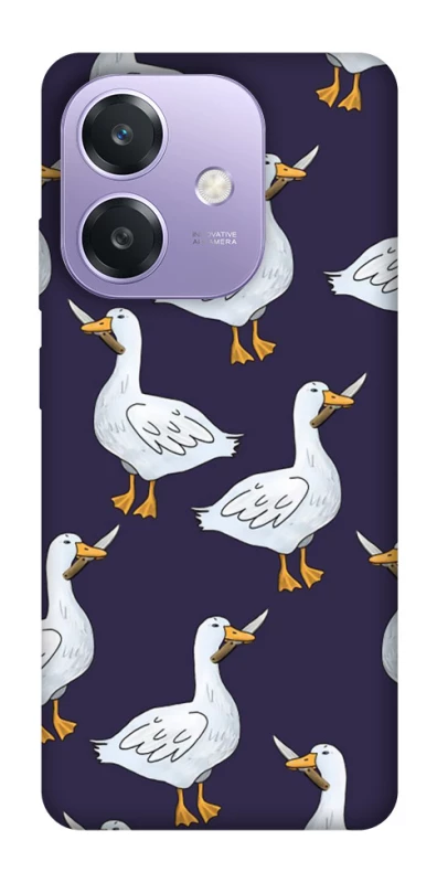 Чохол на Oppo A3 4G Гуси з претензією фото 1 з 1