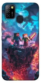 Чохол на Infinix Hot 10 Lite Minecraft v3 фото 1 з 1