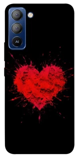 Чохол на TECNO Pop 5 LTE Splash heart фото 1 з 1