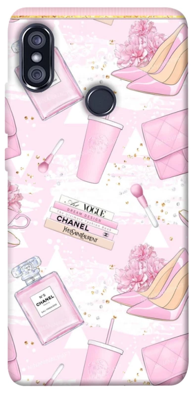 Чехол на Xiaomi Redmi Note 5 Pro / Note 5 (AI Dual Camera) Fashion collage ver.10 фото 1 из 1