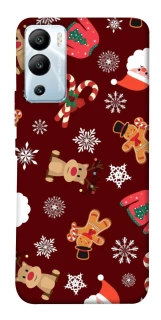 Чехол на Infinix Hot 12i Новогодний v6 фото 1 из 1