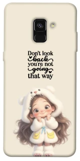 Чохол на Samsung A530 Galaxy A8 (2018) Don't look back фото 1 з 1