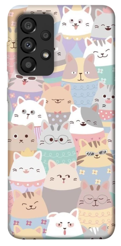 Чехол на Samsung Galaxy A33 5G Funny Kittens ver.2 фото 1 из 1