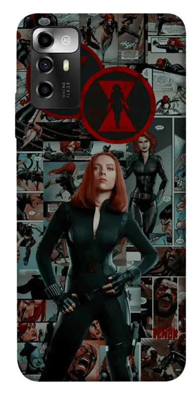 Чохол на ZTE Blade V40 Vita Black Widow фото 1 з 1