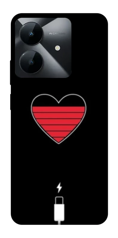 Чохол на Realme Note 60x Charge your heart фото 1 з 1